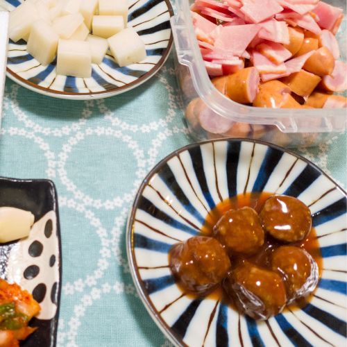 たこ焼き変わり種（ミートボール）の写真